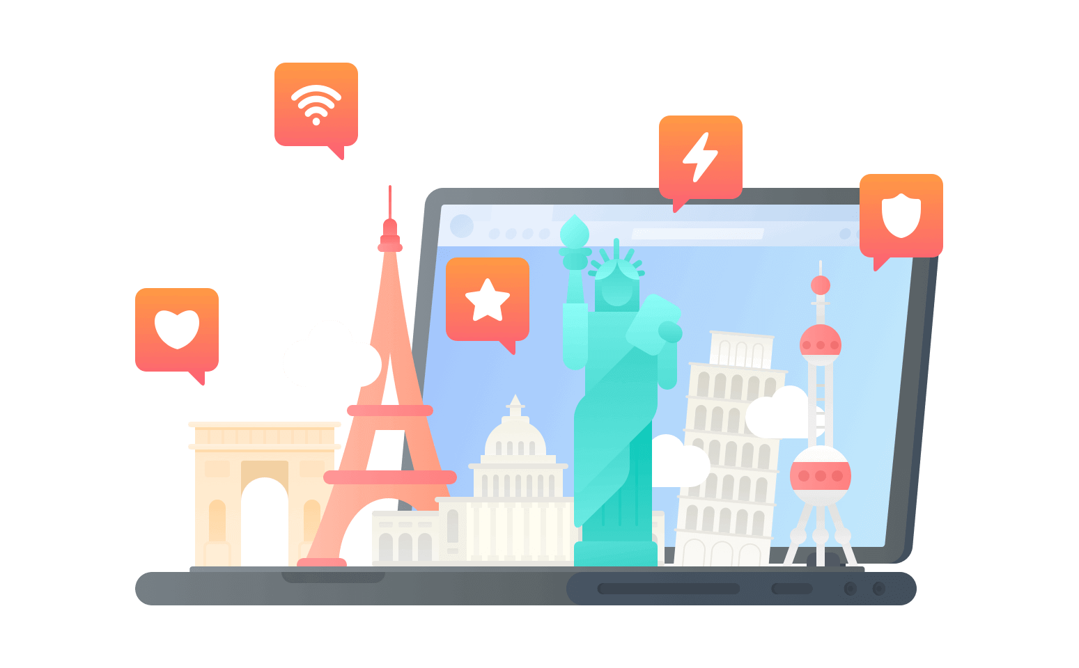 在海外连接到中国的vpn - 快回国